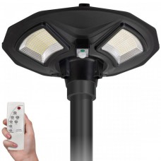 Solar Φωτιστικό Πλατείας LED 150W SMD με Φωτοβολταϊκό πάνελ & Μπαταρία σε Ψυχρό Φως Στεγανό IP65
